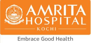 Amrita Hospital logo 300x142